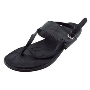 Born‎ Concept Flip Flops Black Synthetic Women Shoes Size 7 Medium